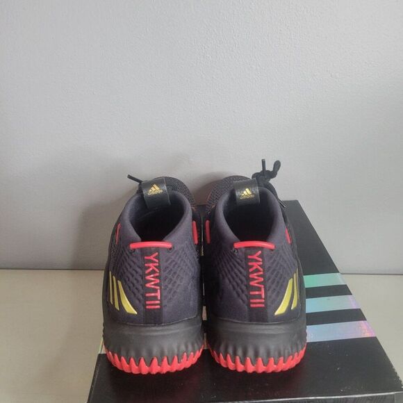 Adidas Dame 4 Shoes Black Scarlet Gold CQ1422 With Box 10.5 Worn Once main image 10